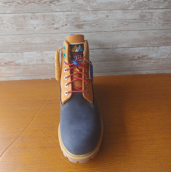 TIMBERLAND MEN’S PREMIUM WATERPROOF BOOT WHEAT NUB - Picture 8 of 8